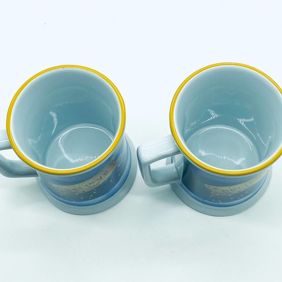 Holiday Polar Express Believe 3D Cups Hot Cocoa Coffee Tea 12 oz Set of two - Picture 5 of 6